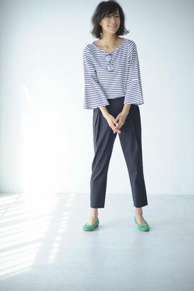 ユニクロ、無印、ＧＵの最旬ボーダーで！あか抜けコーデで脱マンネリを目指しましょ