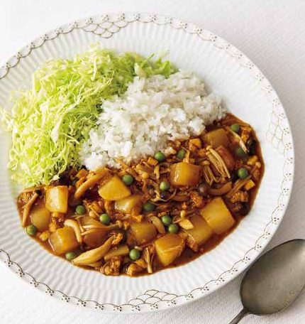 揚げ大根のカレー