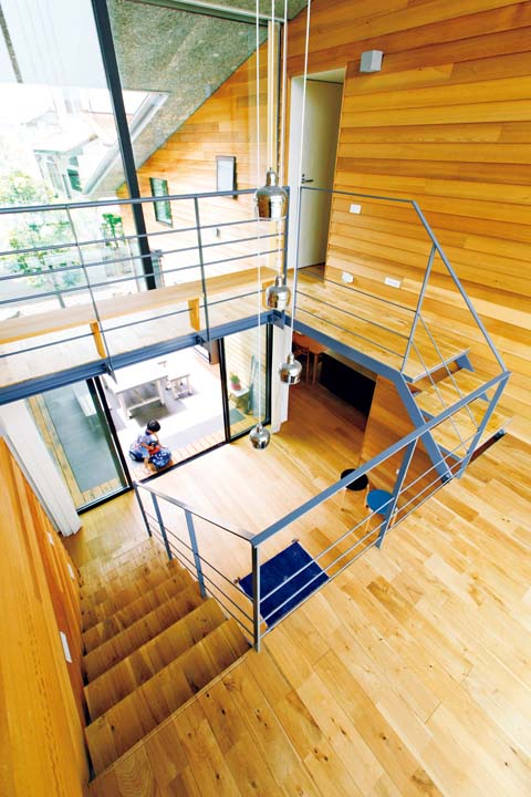 レッドシダーの壁