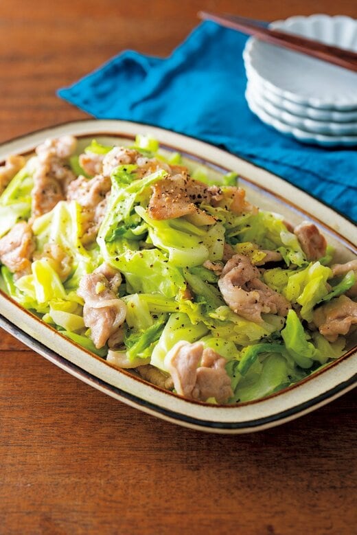 塩レモンダレ豚キャベツ