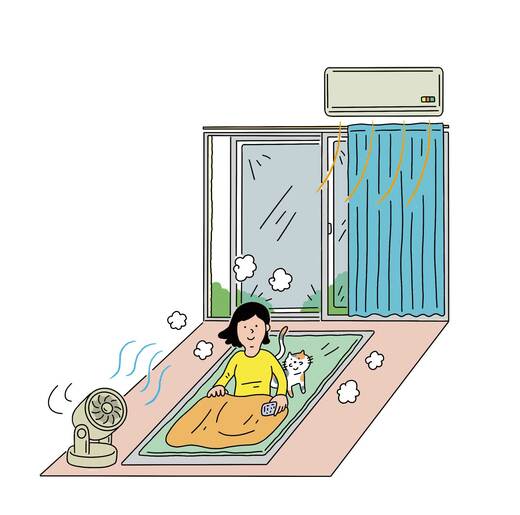 効率よい部屋の温めテク