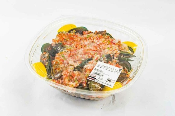 パーナ貝のマリネサラダ