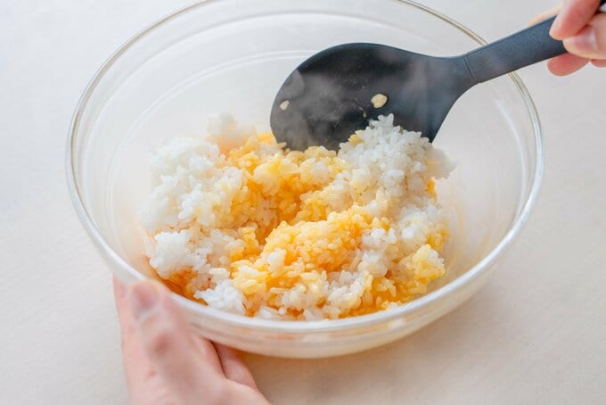 ご飯とまぜる