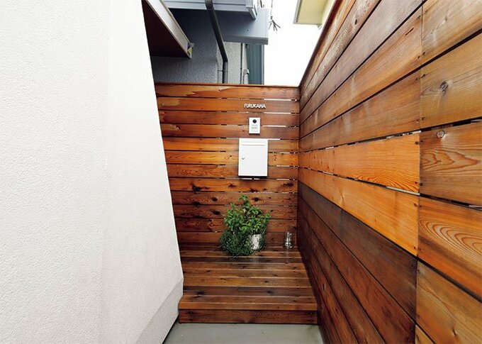 Fさん宅のエントランス