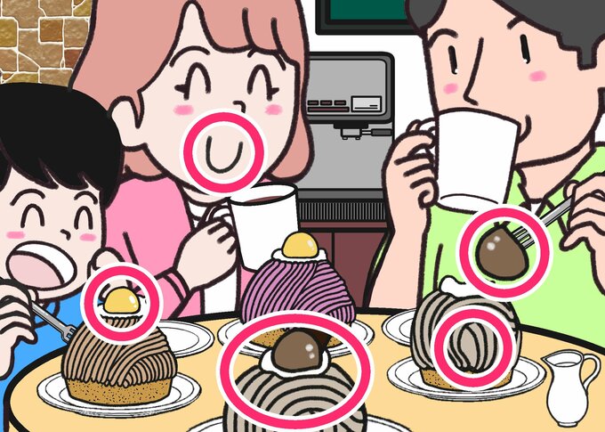 モンブラン答え合わせ