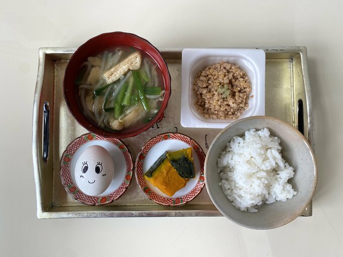 朝倉さん朝食