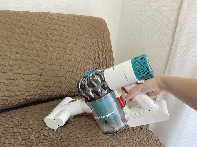 ダイソンのハンディクリーナー