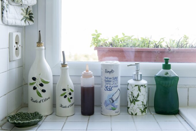 ボトル入れ替えた調味料