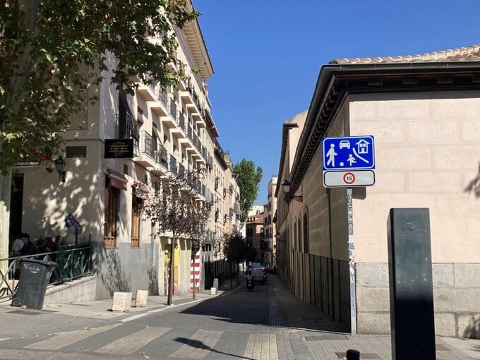 スペインの標識