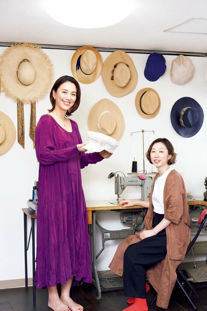 前田かおりさん(KaoriMillinery35/帽子デザイナー)