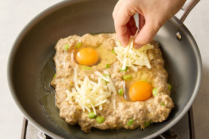 ハンバーグサンド つくりかた