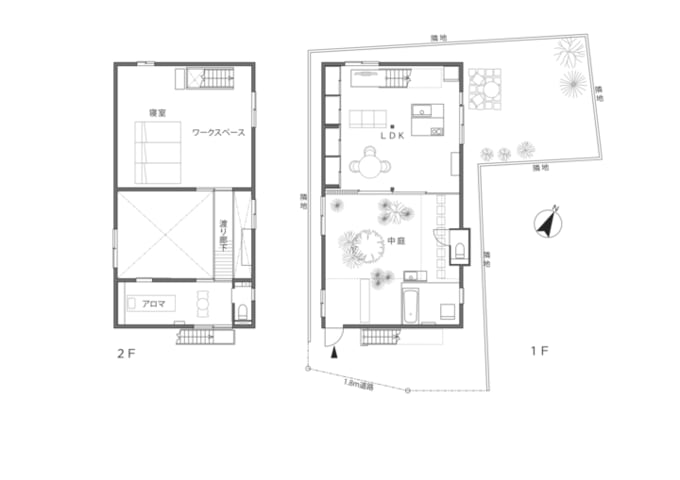 タトアーキテクツの設計の間取り図