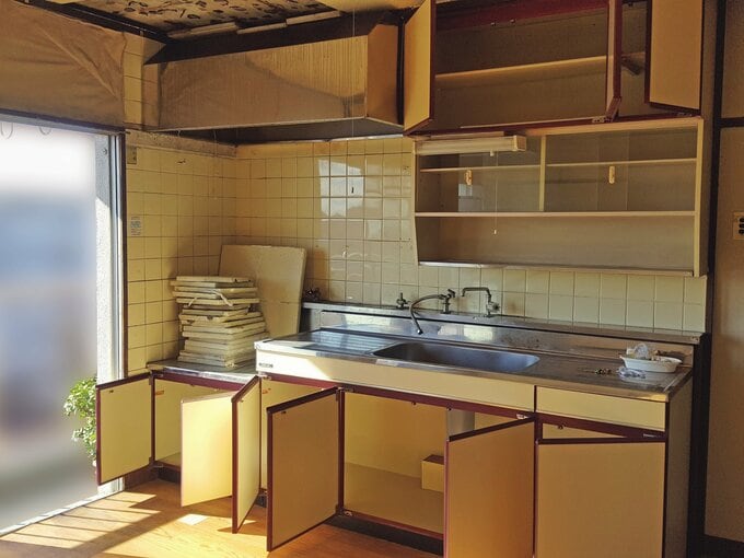 リノベーション前の団地の部屋