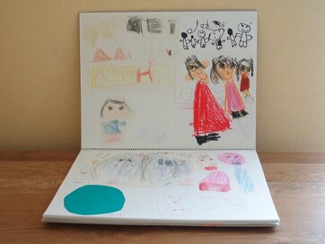 子どもの絵や手紙はスケッチブックで保管するのが正解のワケ