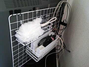 100円のワイヤーネットさえあれば！家じゅう壁面収納
