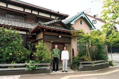 アンガールズ田中さんのリノベ探訪：立派な洋館つきの和風住宅が、地元に愛される和食の店に大変身