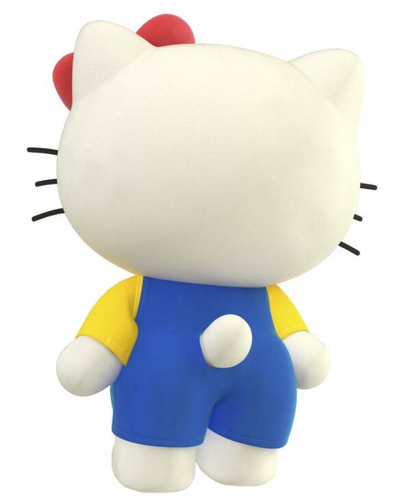 キティちゃんの後ろ姿