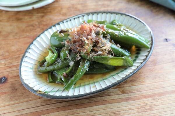 トースターで簡単！ピーマンの焼きびたし