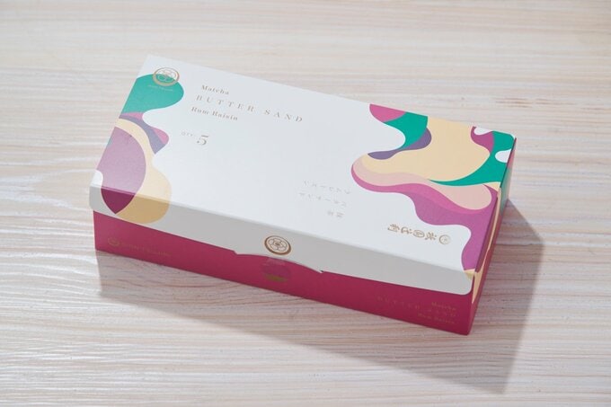 祇園辻利「抹茶バターサンドラムレーズン 5個入」