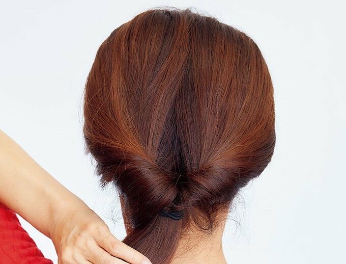 くるりんぱのやり方