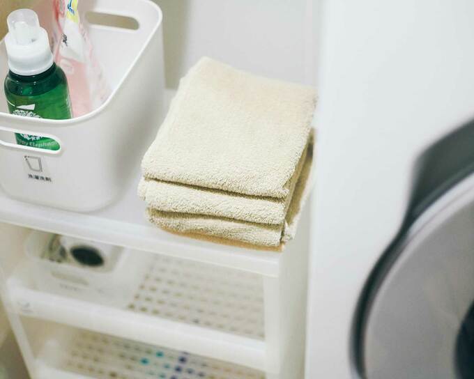 洗面所のタオル