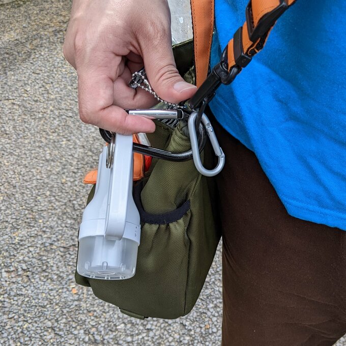 小さいカラビナ