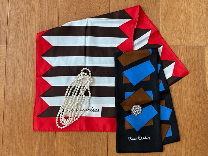 スカーフアレンジ