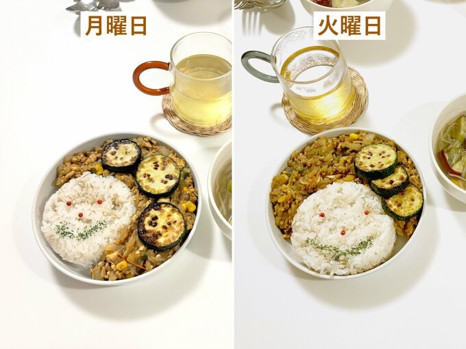 2日続けての食事