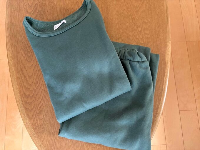 ホカンスのために新調した部屋着。思い出も相まってお気に入りに