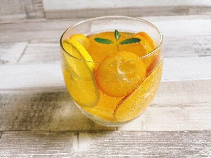 シトラスソーダ完成