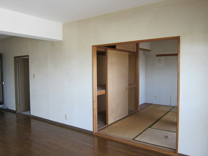 リノベ前にあった和室