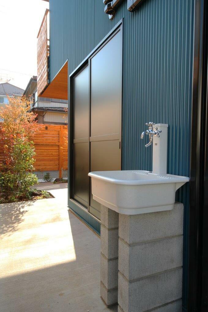 外の収納の様子