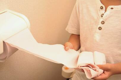 トイレットペーパーの浪費を防ぐ！家族に効く魔法の言葉