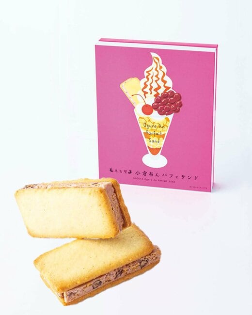  東海寿 小倉あんパフェサンド