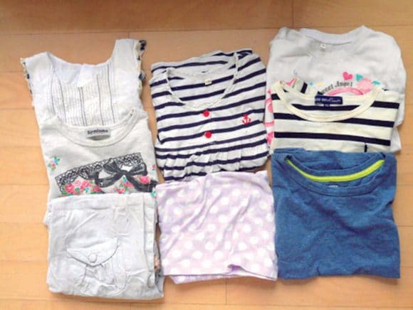 サイズアウトした服