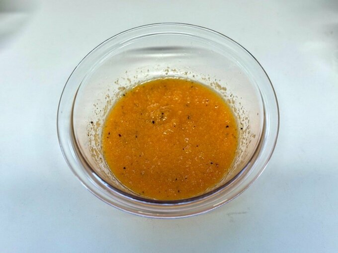 ドレッシング 完成!