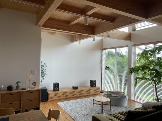 リビングの全景