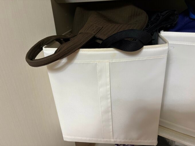 中身が分かりづらいボックス