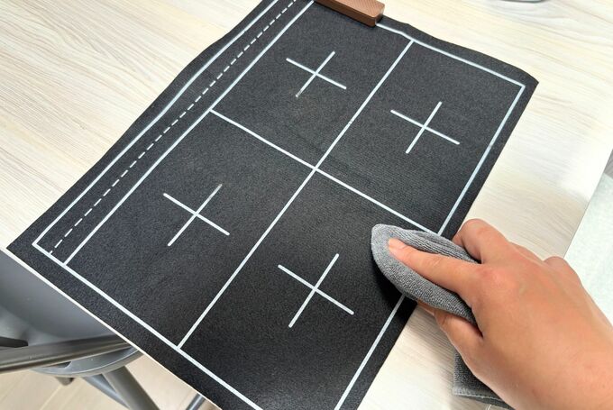 習字の下敷きの掃除方法