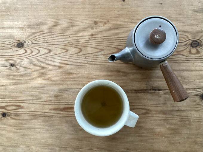 コップにブレンドティー