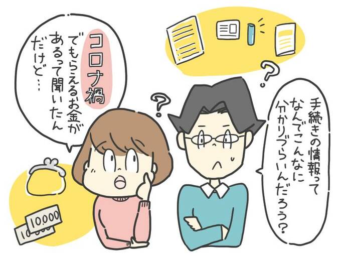 悩む女性と男性