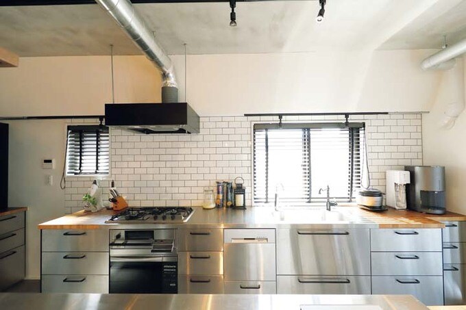 自然光の入るキッチン