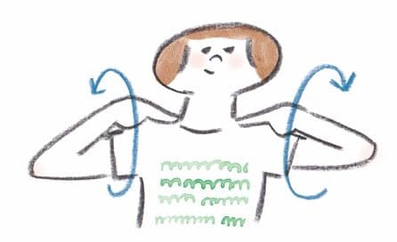 夏バテでやる気が出ないときの「養生ケア」。軽い肩まわし、食事はご飯＋みそ汁でもOK