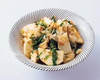 カブのおかかチーズあえ。こっくりおいしい糖質オフ副菜