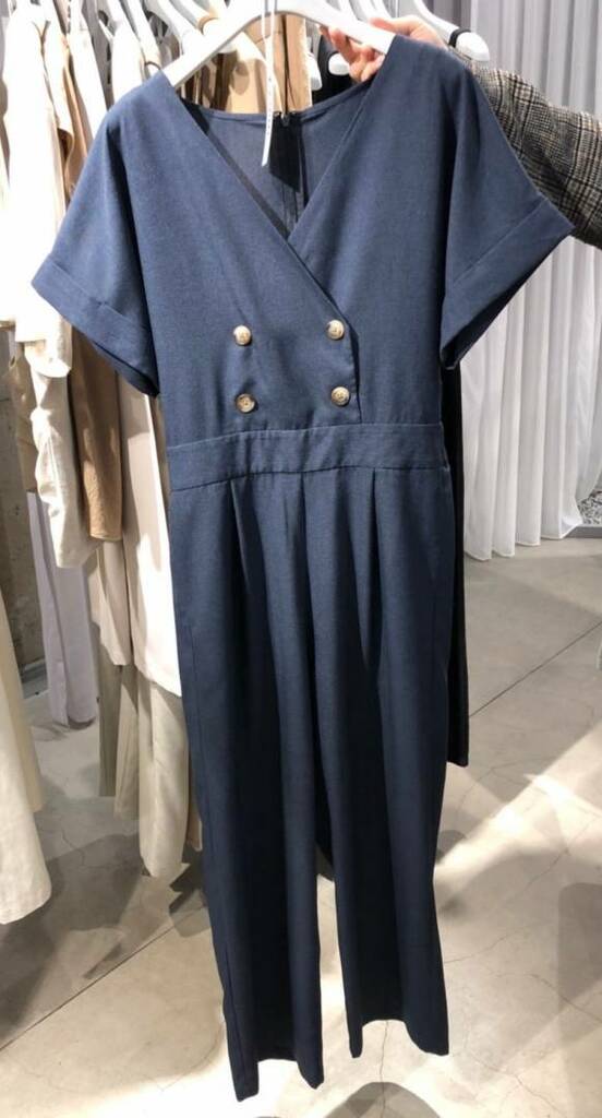 ネイビーオールインワン