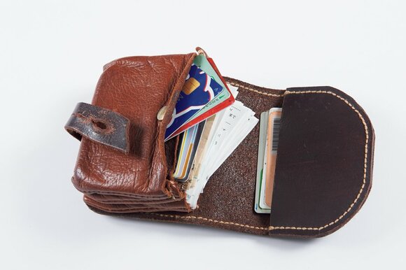 クレジットカードは、1枚だけを財布に