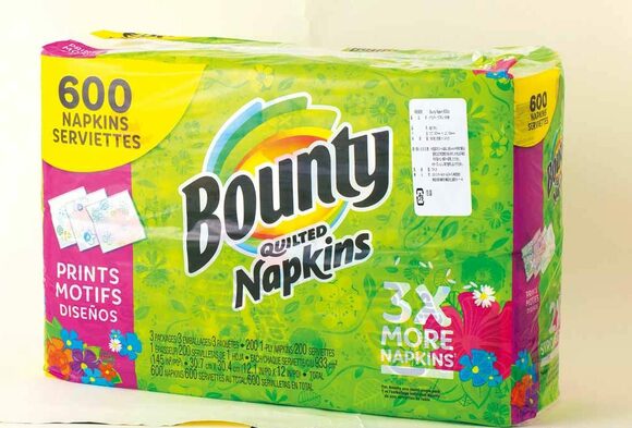 バウンティ ペーパーナプキン
