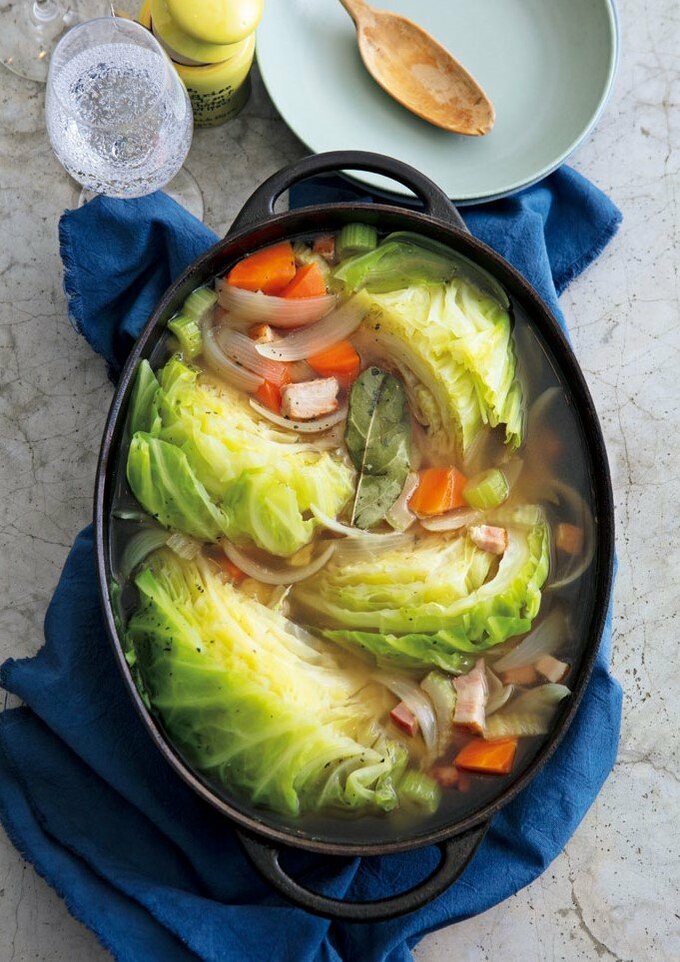 キャベツのポトフ