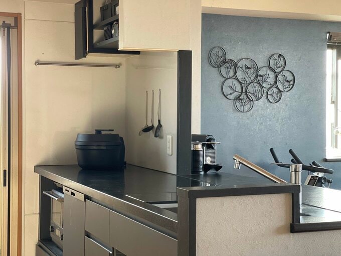 香村薫さんの自宅キッチン