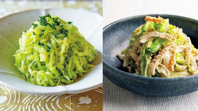 キャベツを使った副菜2品
